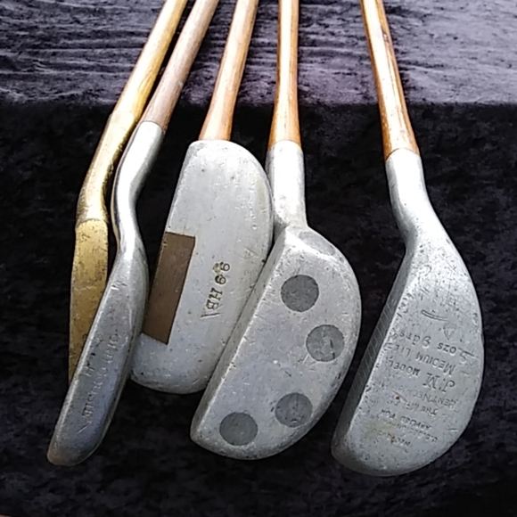 (SOLD) Vint Otey Crisman Hickory Shaft Golf Clubs - Picture 8 of 8